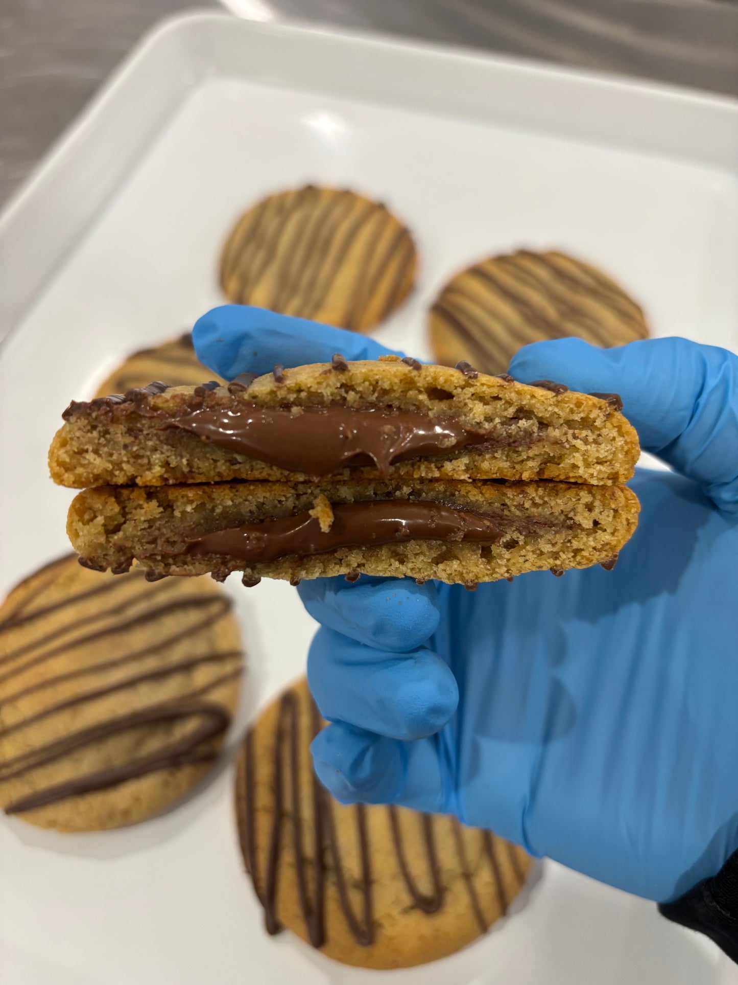 Stuffed Nutella Cookie - Lactation Treat 4pk