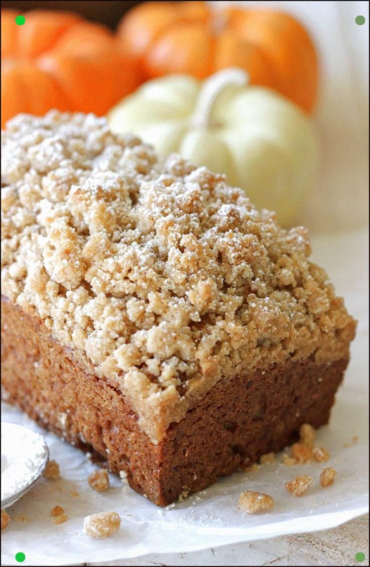 Pumpkin Streusel Mini Loaves - Dairy Free Lactation Bread