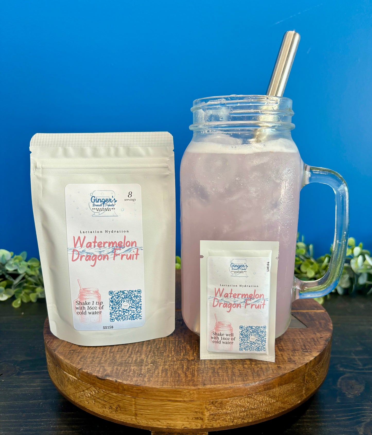 Watermelon Dragon Fruit - Lactation Drink Mix