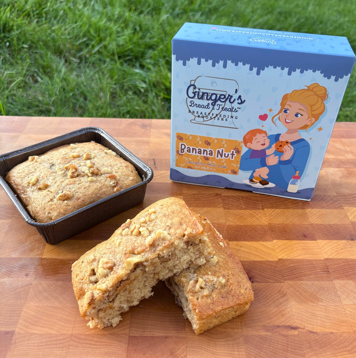 Banana Nut - Lactation Mini Loaf