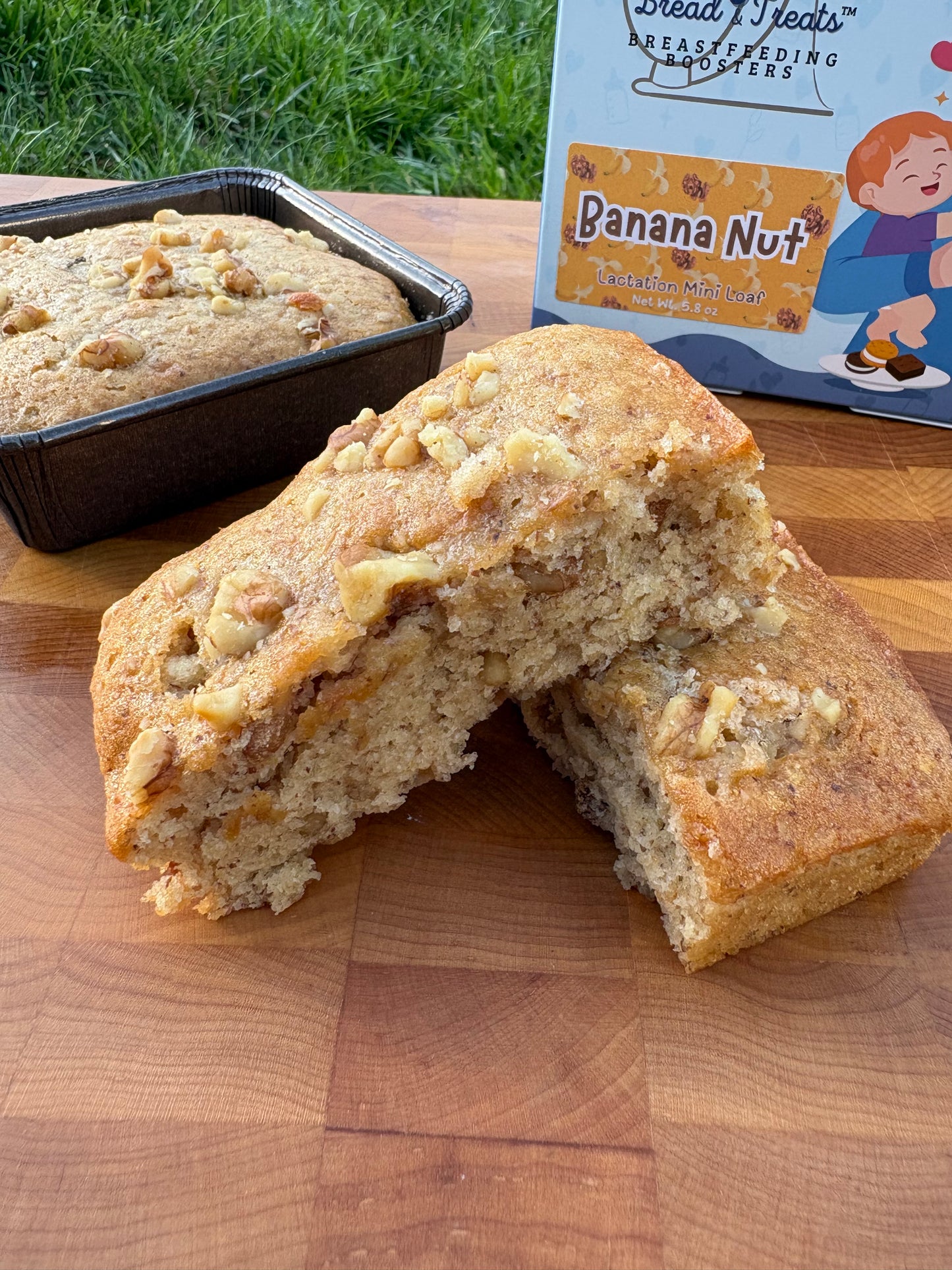 Banana Nut - Lactation Mini Loaf