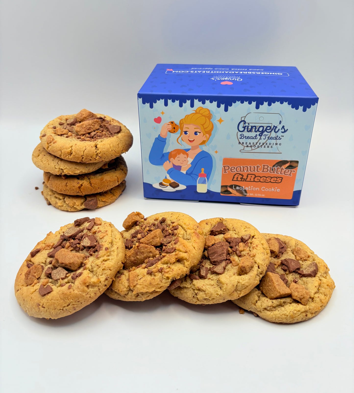 Peanut Butter - ft. Reese's - Lactation Cookies