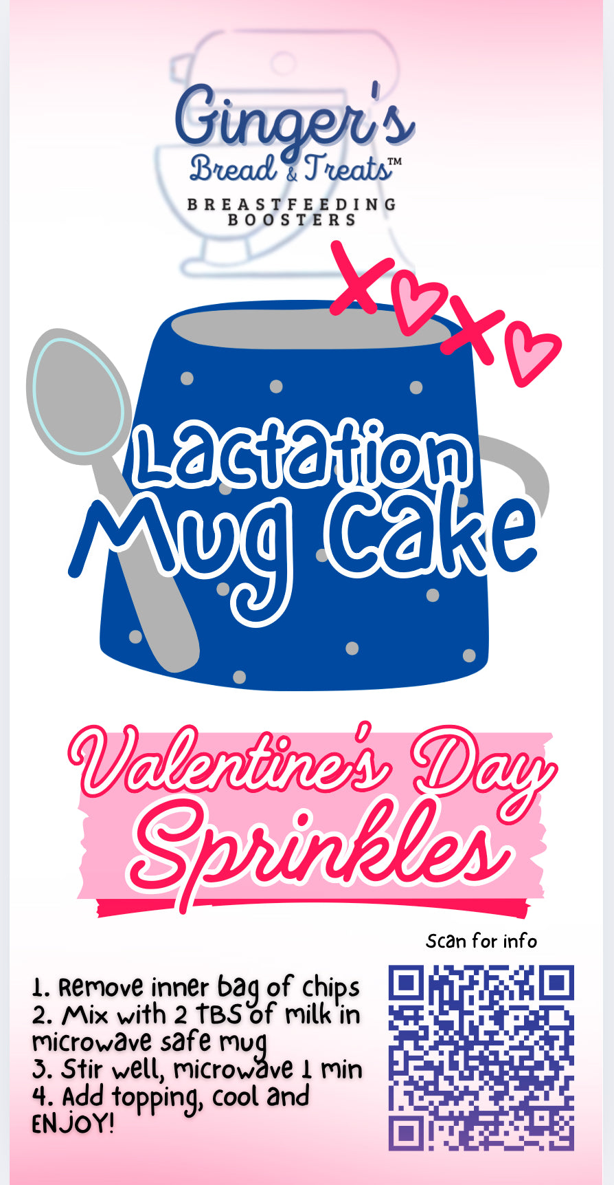 Mug Cake Mixes - Lactation Treats