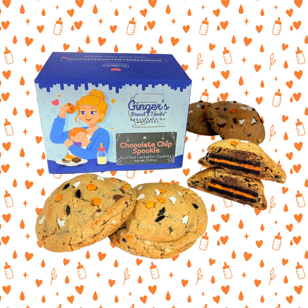 Chocolate Chip Spookie - Stuffed Lactation Cookies 6pk