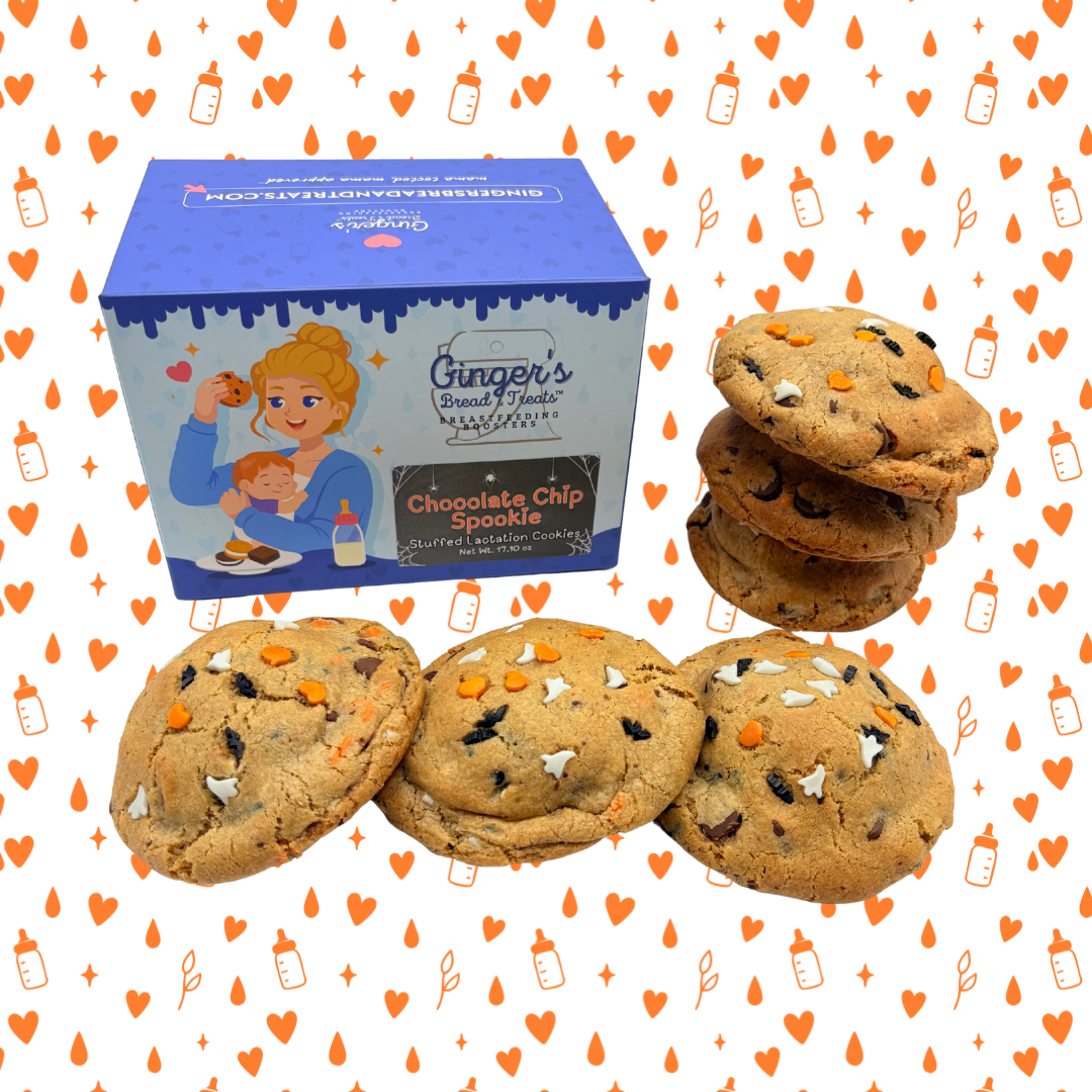 Chocolate Chip Spookie - Stuffed Lactation Cookies 6pk