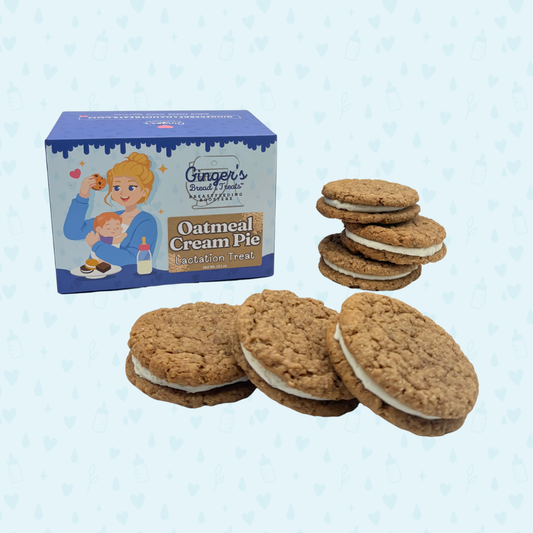 Oatmeal Cream Pies - Lactation Treat 6pk