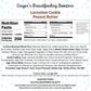 Peanut Butter - Lactation Cookies