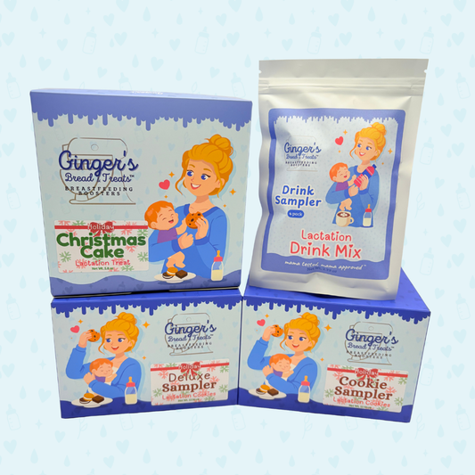 Ginger's Holiday Bundle - Lactation Treat Sampler