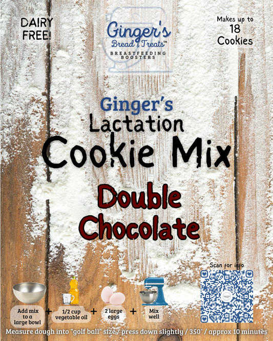 Dry Mix Double Chocolate - Lactation Cookie Mix