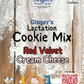 Dry Mix Red Velvet & Cream Cheese - Lactation Cookie Mix