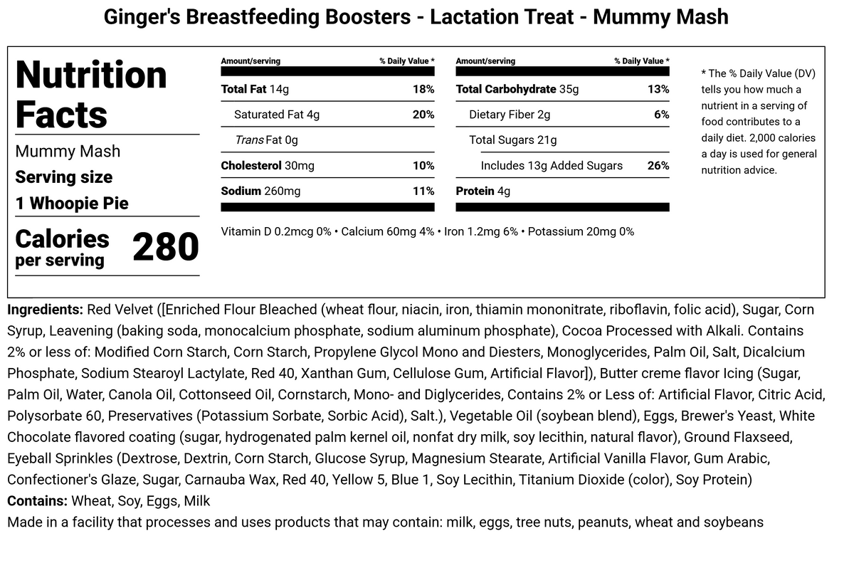Mummy Mash - Lactation Treat 6pk