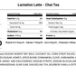 Lactation Latte Mix