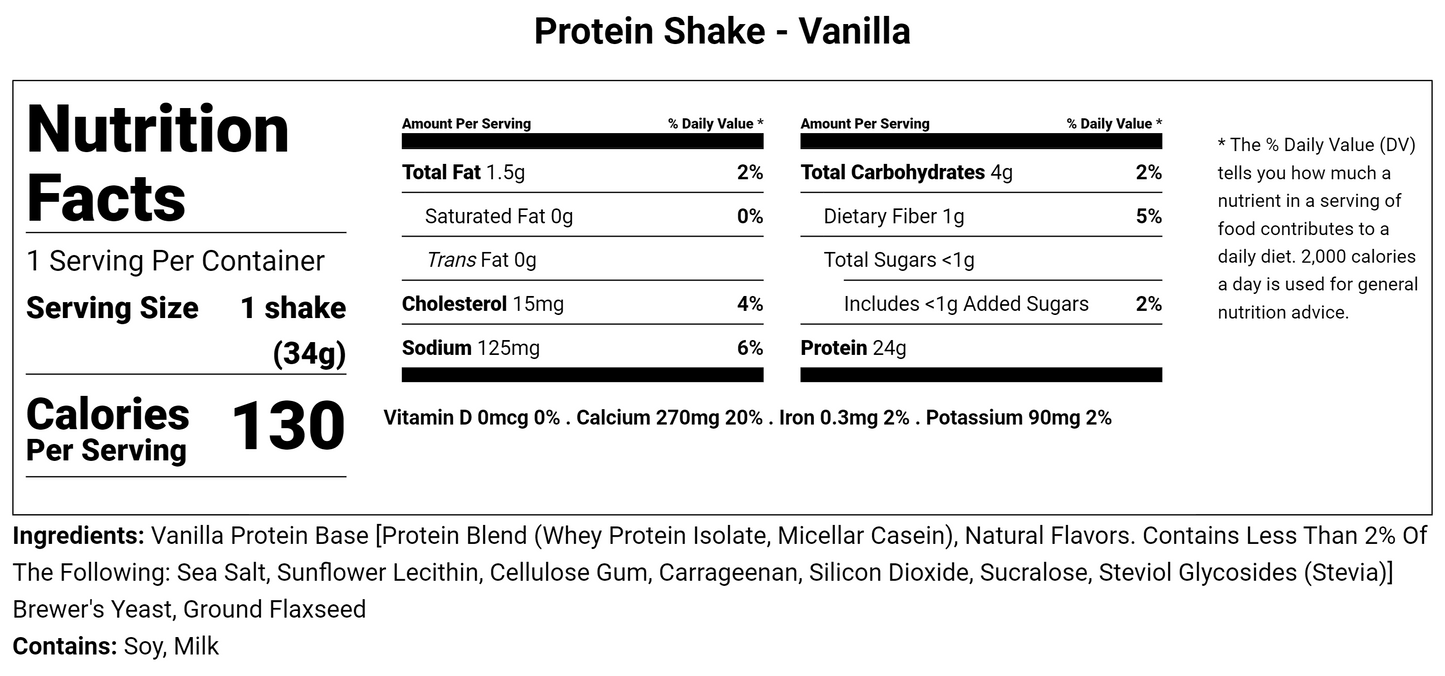 Protein Shake Mix - Lactation Drink