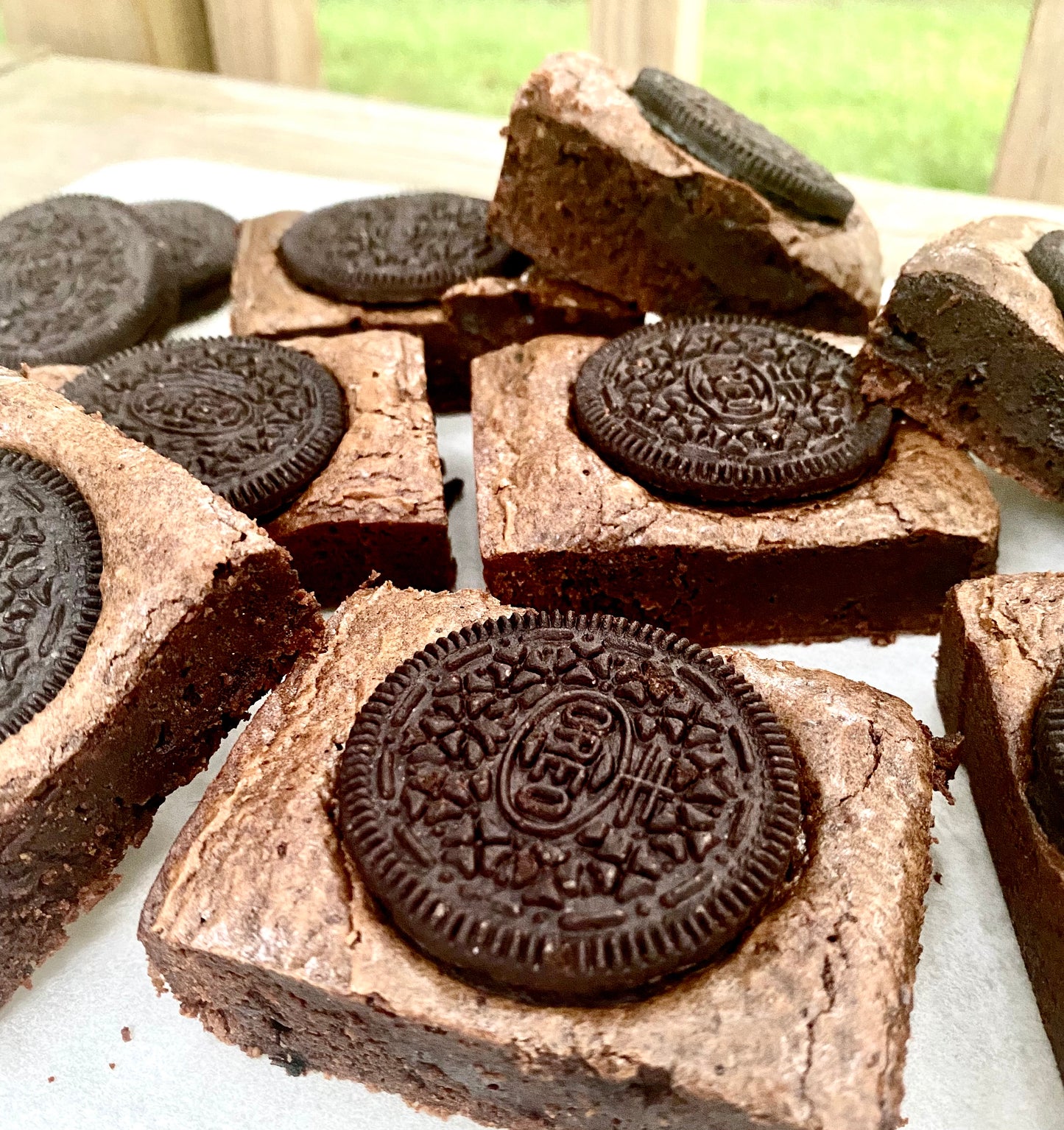 Cookies N' Cream Brownies - Lactation Brownies
