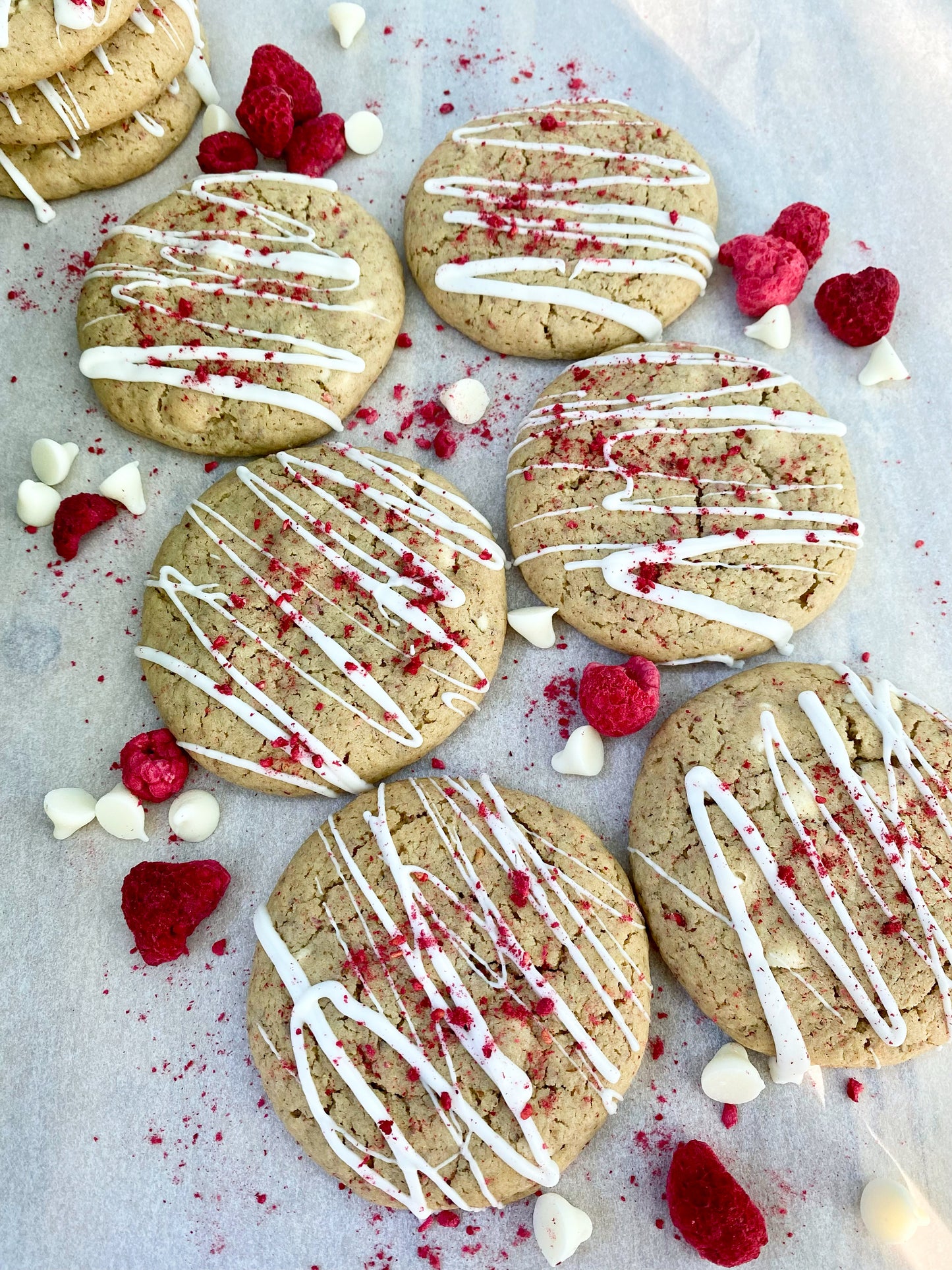 Raspberry White Chocolate Chip - Lactation Cookies